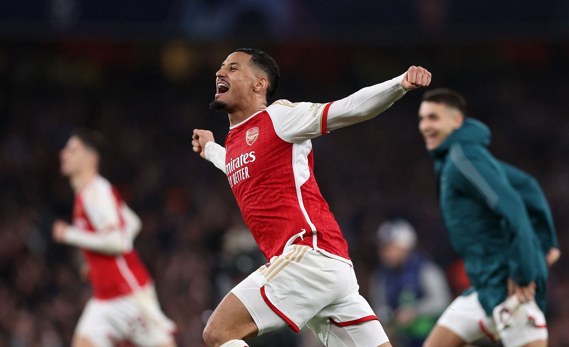 William Saliba has been one of Arsenal's standout performers.